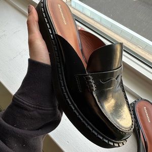 Reformation Angie Loafer Mule